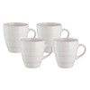 Original Cane Cream Set of 4 Mugs, 350ml