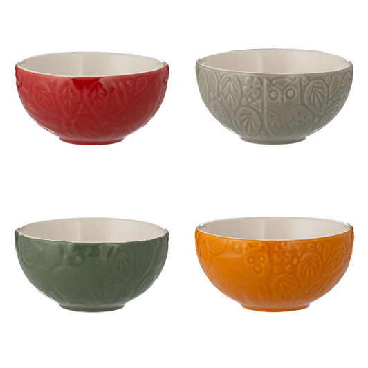 In The Forest Set of 4 Prep Bowls, 10 x 5cm / 175ml In The Forest Set of 4 Prep Bowls, 10 x 5cm / 175ml
