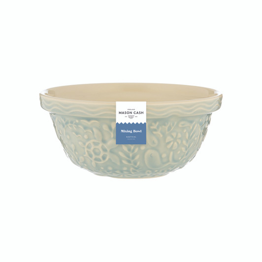 Nautical Blue Turtle Mixing Bowl, 24cm/2 Litre