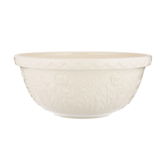 In The Meadow Cream Rose Mixing Bowl, 29cm / 4 Litre In The Meadow Cream Rose Mixing Bowl, 29cm / 4 Litre