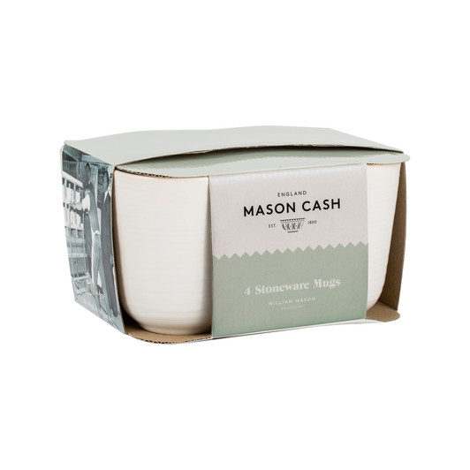 William Mason White Set of 4 Mugs William Mason White Set of 4 Mugs