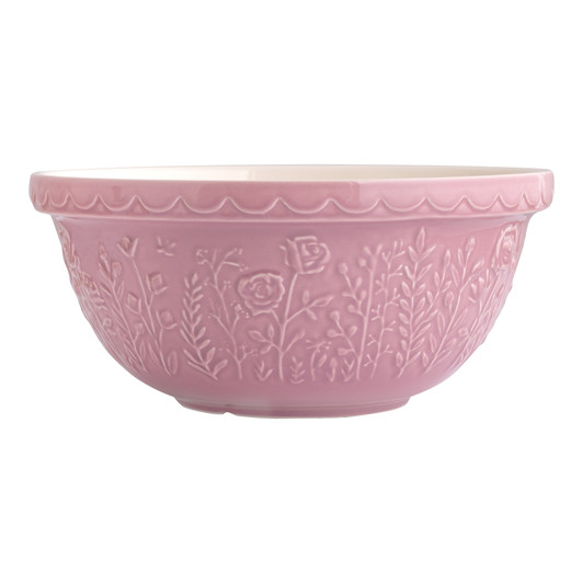 In The Meadow Pink Rose Mixing Bowl - 4 Litre / 29cm In The Meadow Pink Rose Mixing Bowl - 4 Litre / 29cm