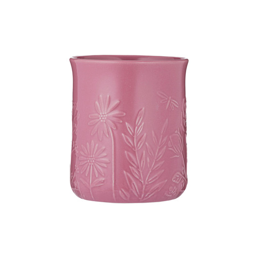In The Meadow Pink Utensil Pot, 15 x 12.5cm / 1.3 In The Meadow Pink Utensil Pot, 15 x 12.5cm / 1.3