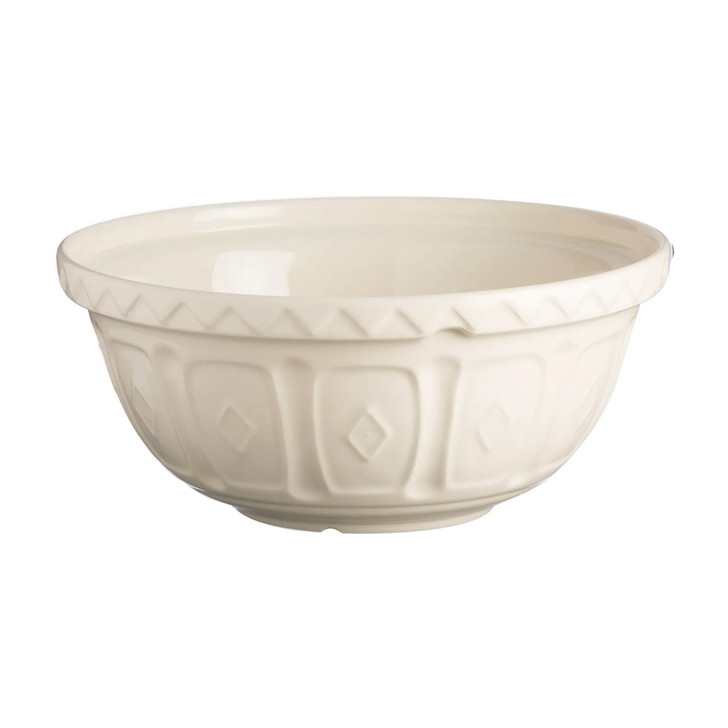 Cream Colour Mixing Bowl, 24cm / 2 Litre