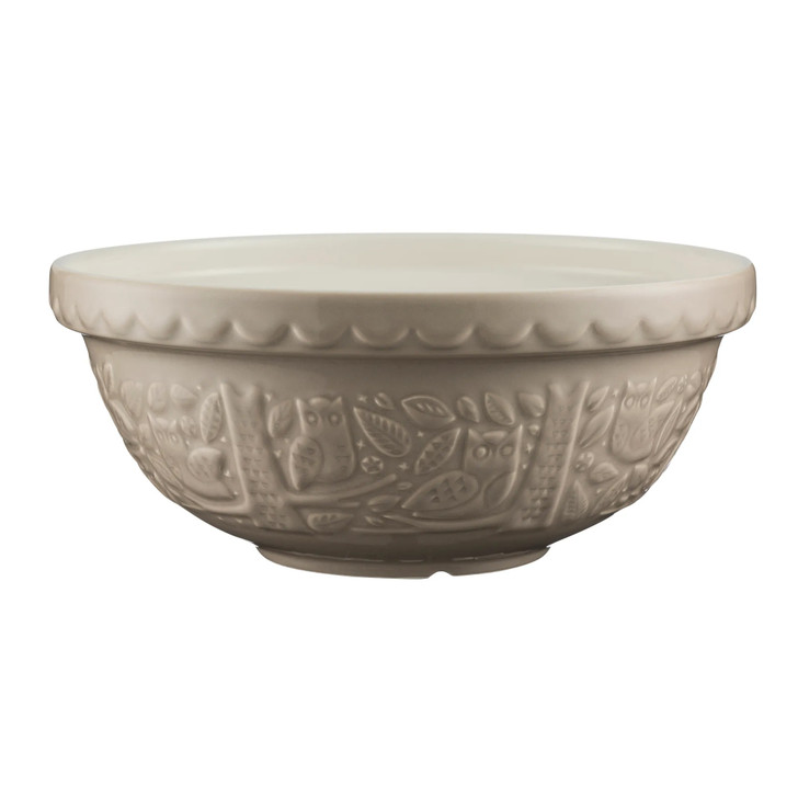 In The Forest Owl Stone Mixing Bowl, 26cm/ 2.7 Litre