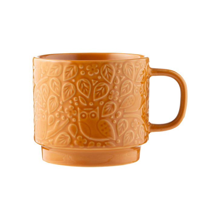 In The Forest Ochre Mug, 300ml / 12 x 9 x 8cm