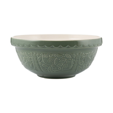 In The Forest Owl Dark Green Mixing Bowl, 26cm/ 2.7 Litre