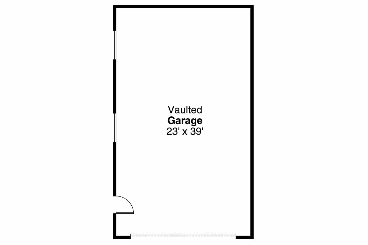 Traditional House Plan - 20-030 - 1st Floor Plan 