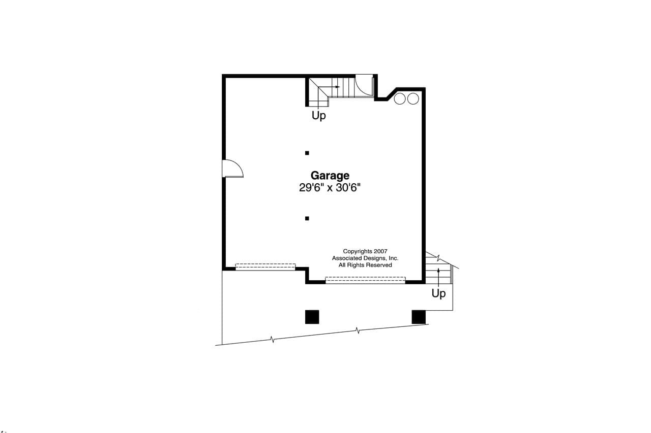 Cape Cod House Plan - Covington 30-131 - Other Floor Plan 