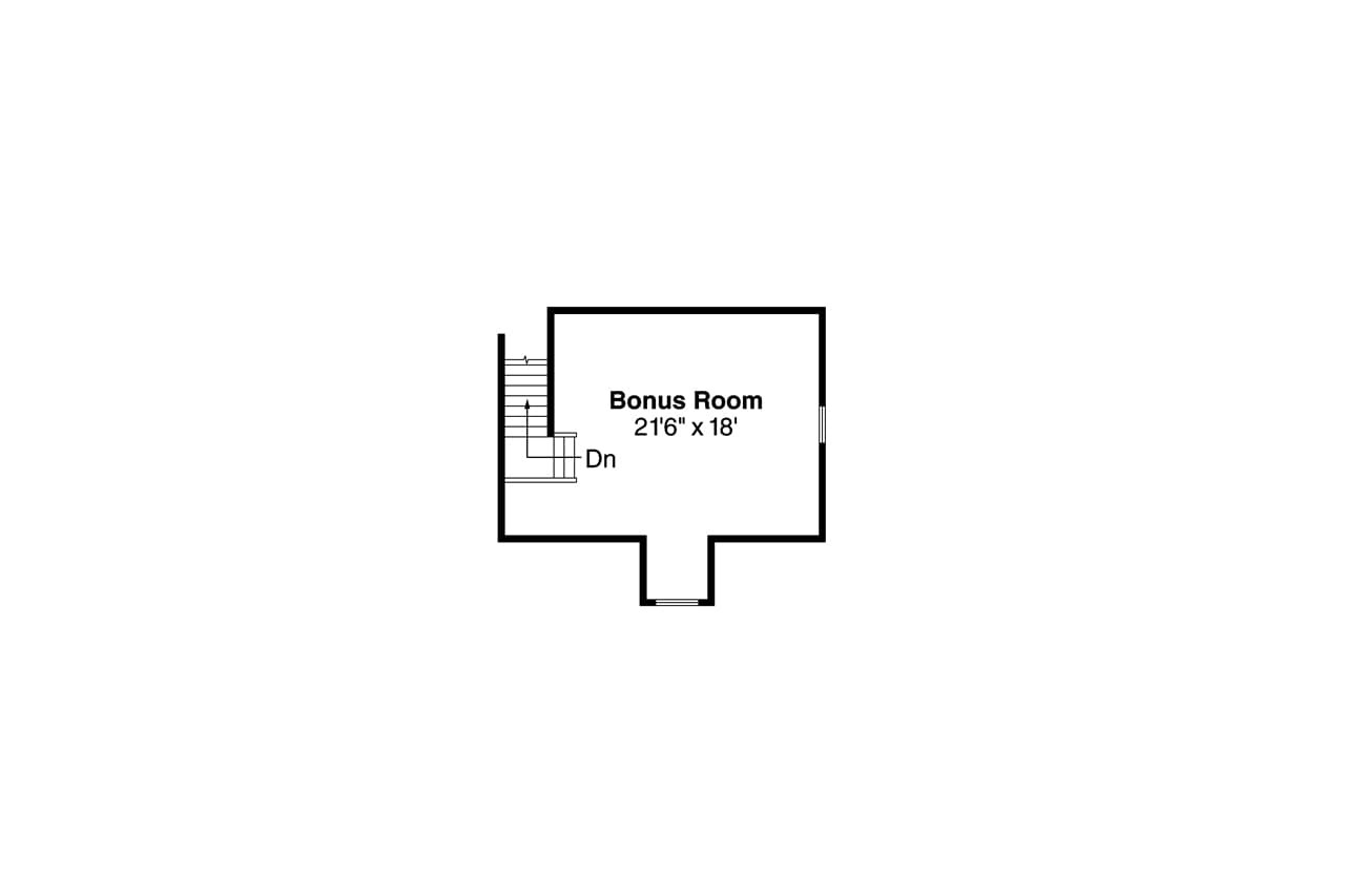 Secondary Image - Country House Plan - Cumberland 30-606 - 2nd Floor Plan 