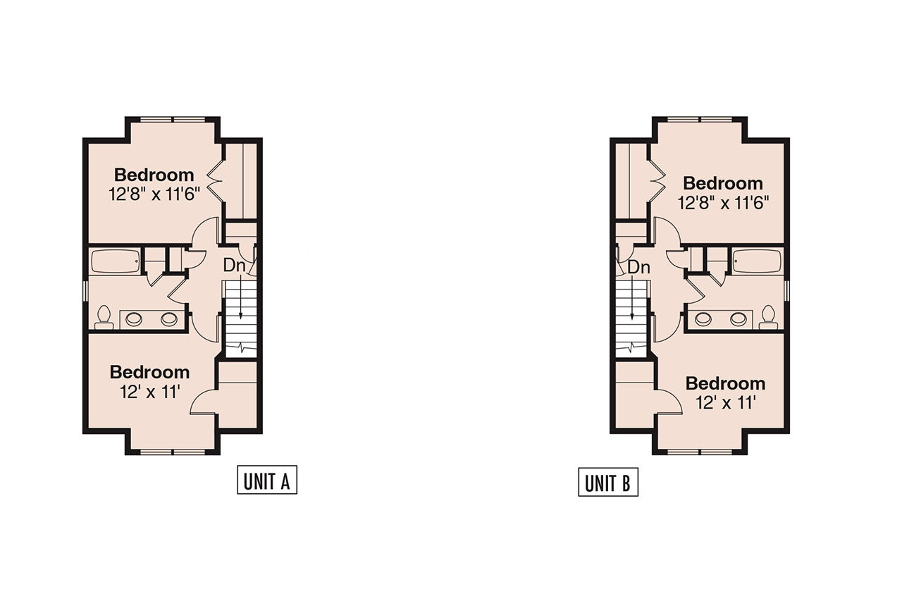Secondary Image - Country House Plan - Millburn 60-027 - 2nd Floor Plan 