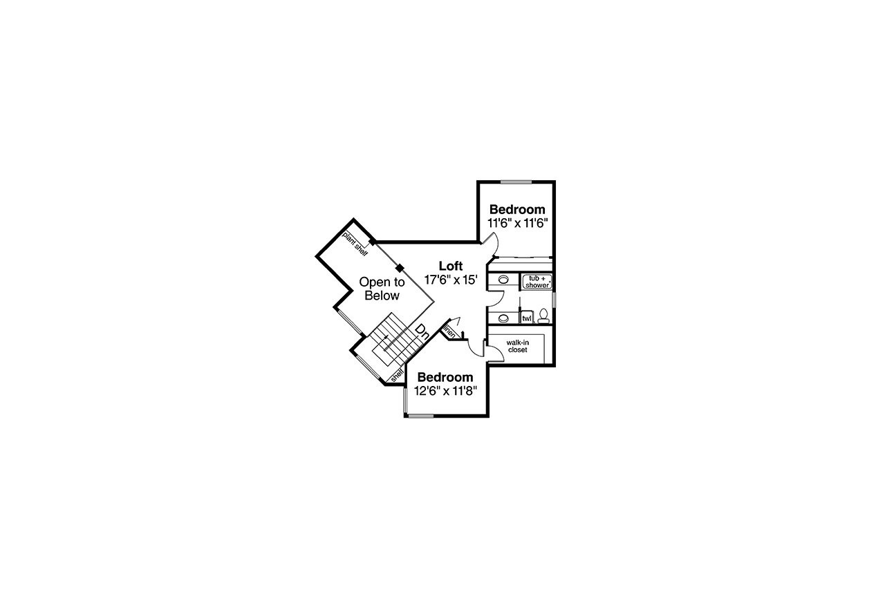 Mediterranean House Plan - St. Petersburg 11-071 - Optional Floor Plan 
