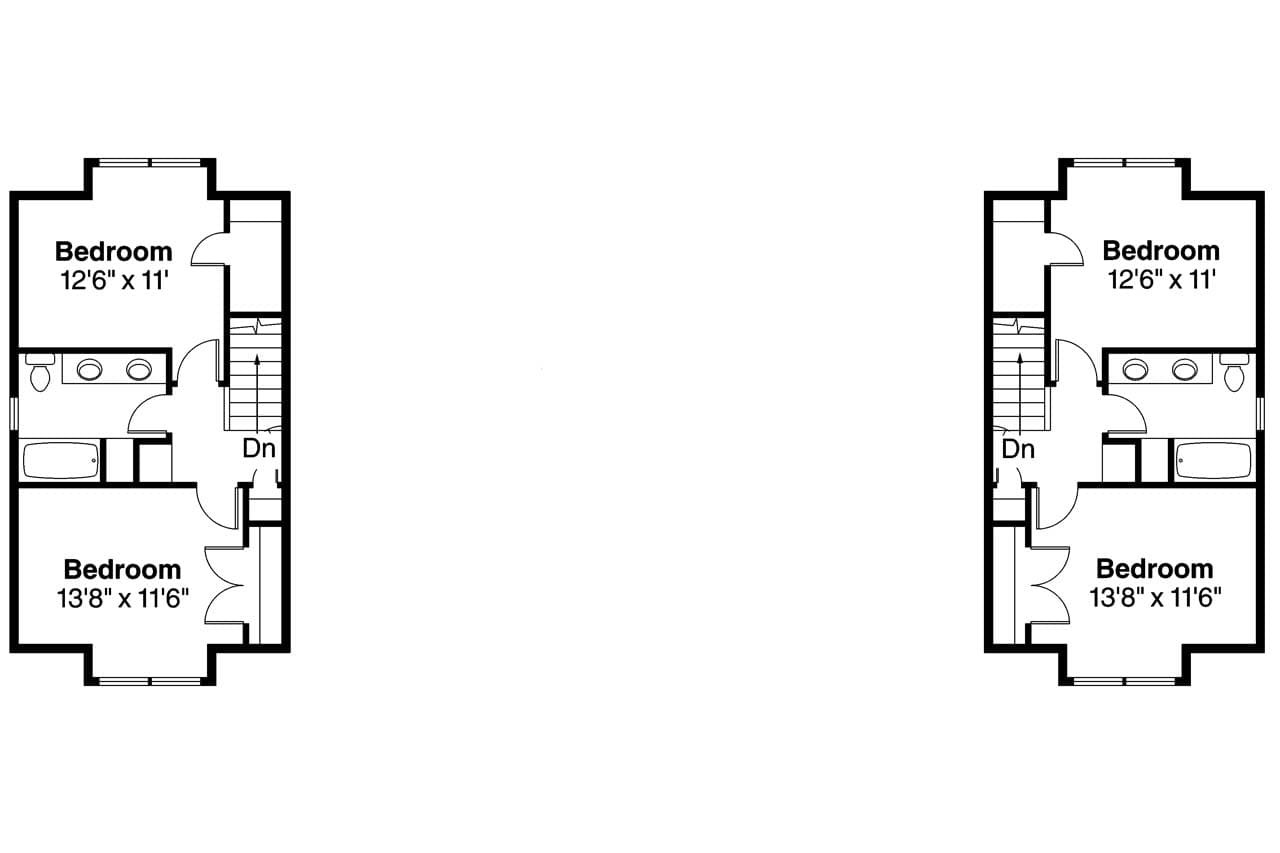 Cottage House Plan - Phillipsburg 60-030 - 2nd Floor Plan 