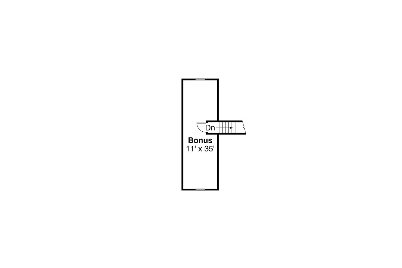 Ranch House Plan - Millington 31-340 - 2nd Floor Plan 