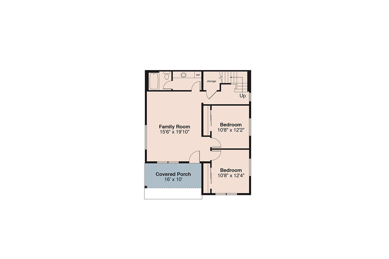 Cottage House Plan - Oak Crest 31-403 - Basement Floor Plan 