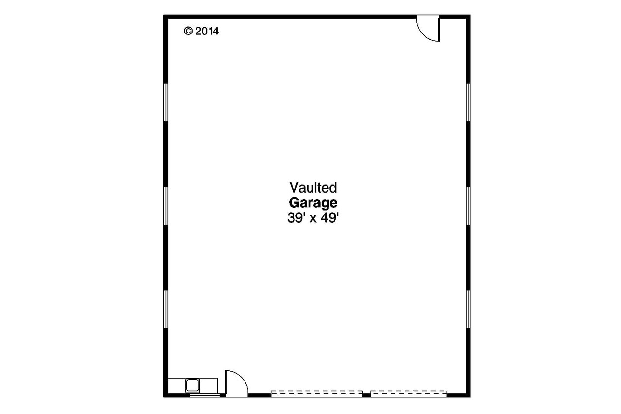 Traditional House Plan - 20-131 - 1st Floor Plan 