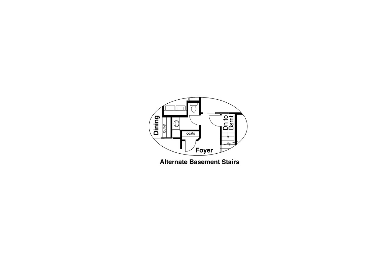 Victorian House Plan - Gibson 10-030 - Optional Floor Plan 