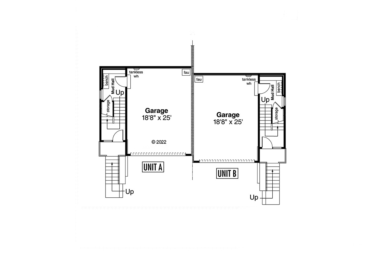 Modern House Plan - Wellington 60-066 - Basement Floor Plan 