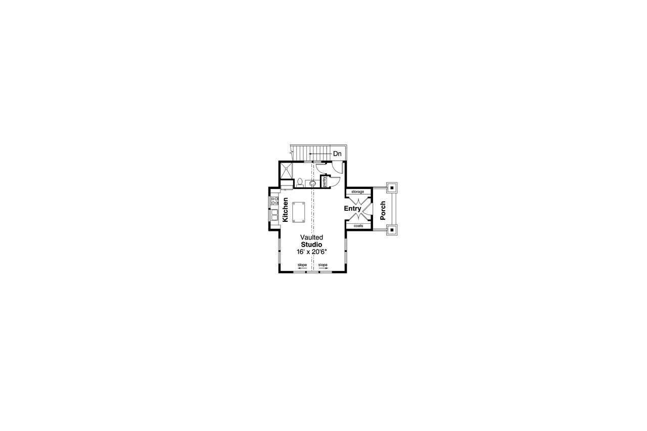 Craftsman House Plan - Meriweather 30-502 - 2nd Floor Plan 