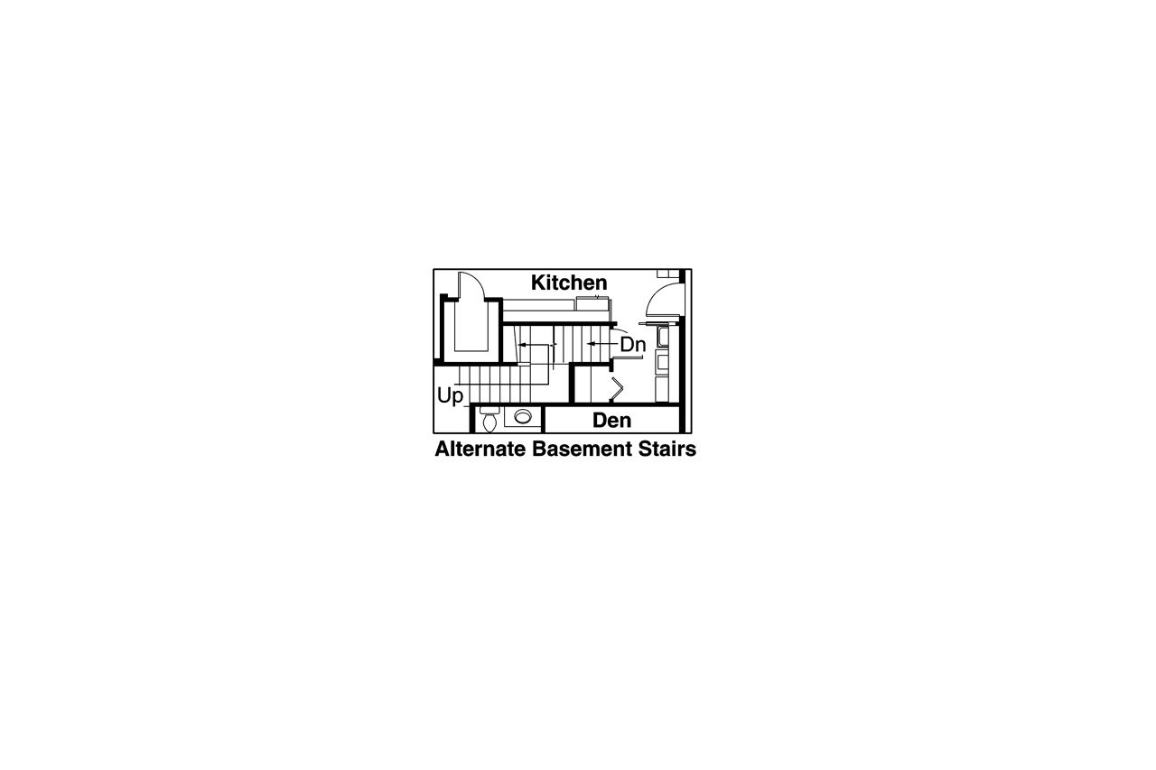 Bungalow House Plan - Markham 30-575 - Optional Floor Plan 