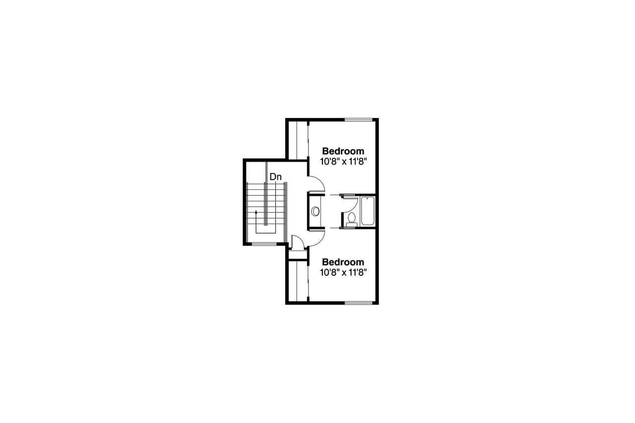 Secondary Image - Mediterranean House Plan - Cortez 11-011 - 2nd Floor Plan 