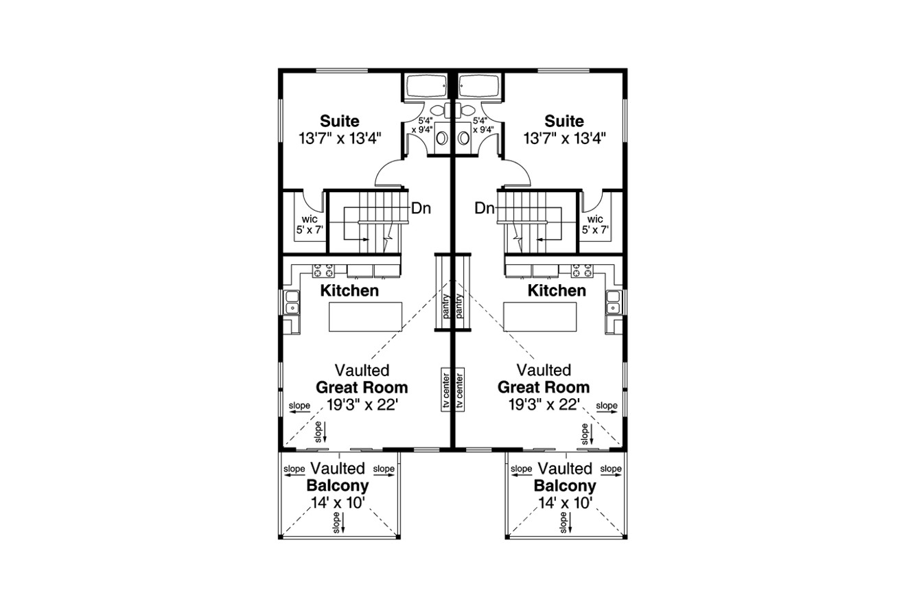 Secondary Image - Traditional House Plan - Durban 60-049 - Other Floor Plan 