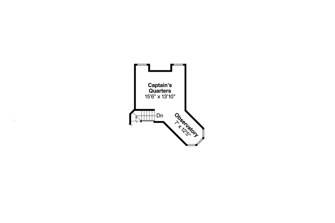 Secondary Image - Cape Cod House Plan - Covington 30-131 - 2nd Floor Plan 