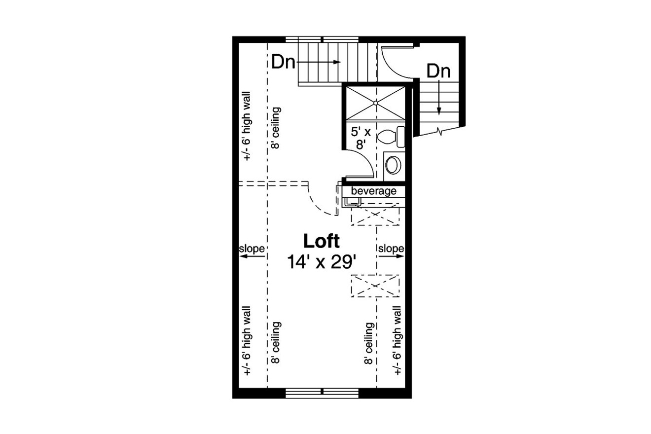 Secondary Image - Classic House Plan - 20-259 - 2nd Floor Plan 