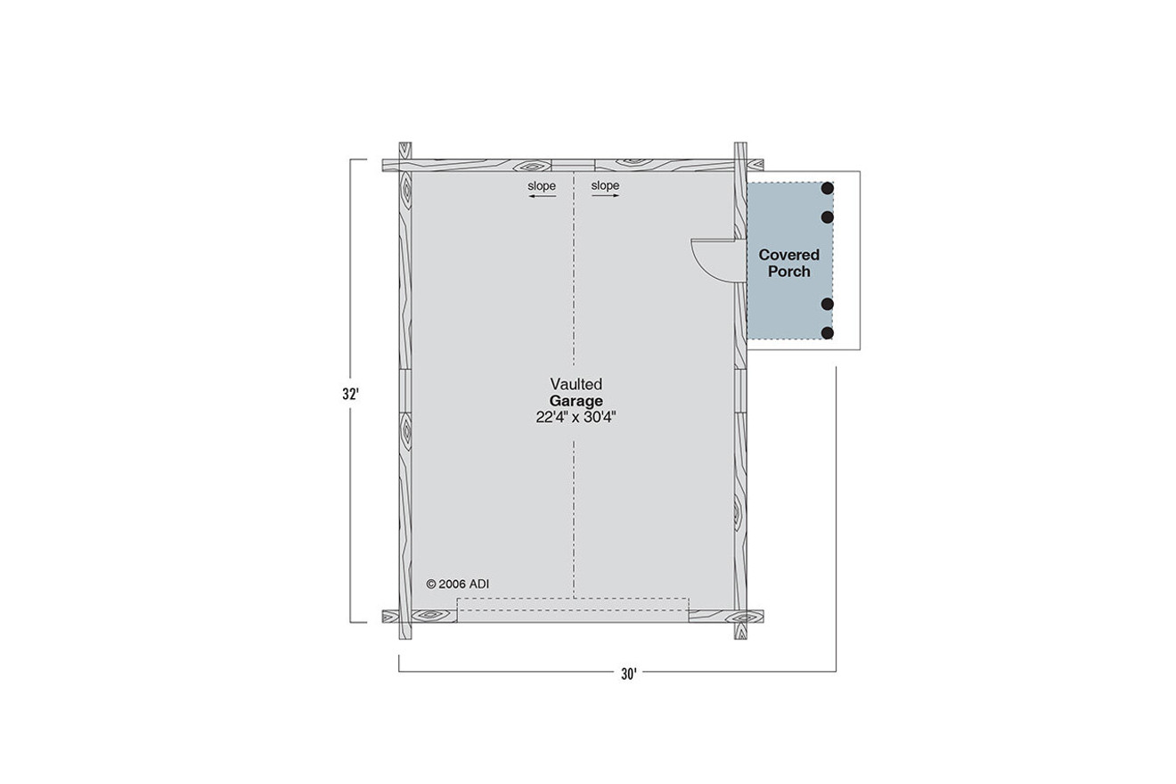 Lodge Style House Plan - Clarkridge 30-267 - Other Floor Plan 
