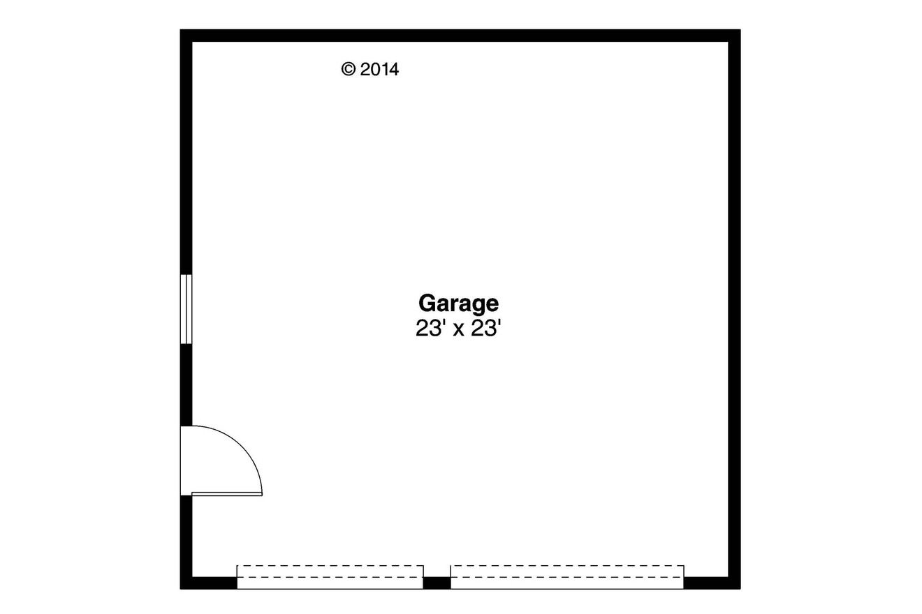 Traditional House Plan - 20-108 - 1st Floor Plan 