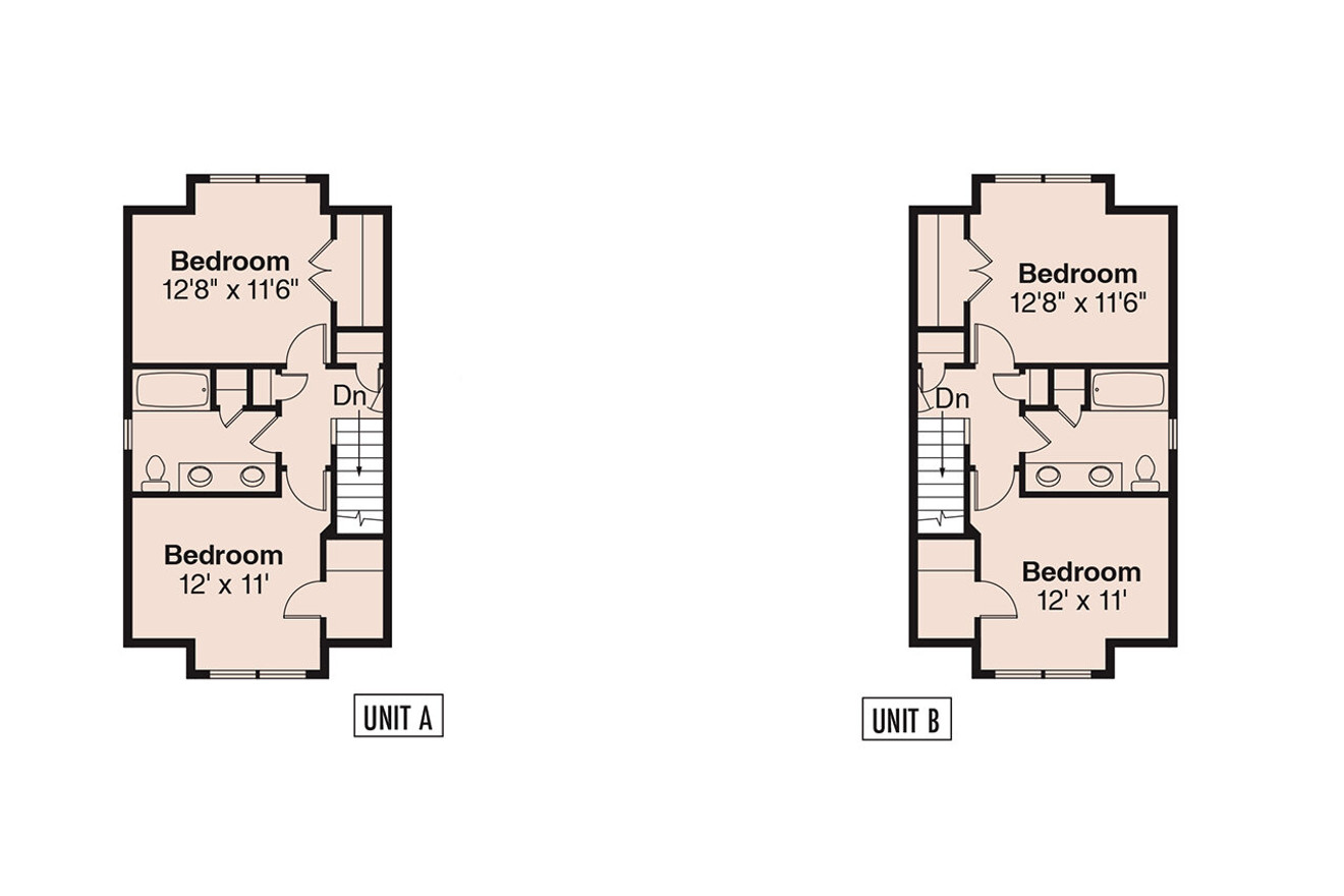 Secondary Image - Country House Plan - Millburn 60-027 - 2nd Floor Plan 