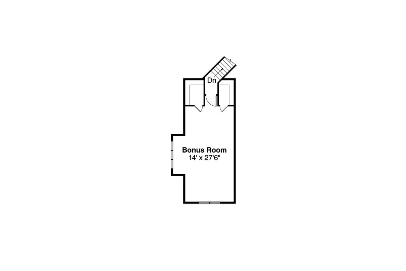 Secondary Image - Ranch House Plan - Willamette 30-788 - 2nd Floor Plan 