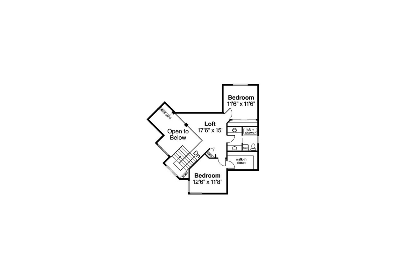 Mediterranean House Plan - St. Petersburg 11-071 - Optional Floor Plan 