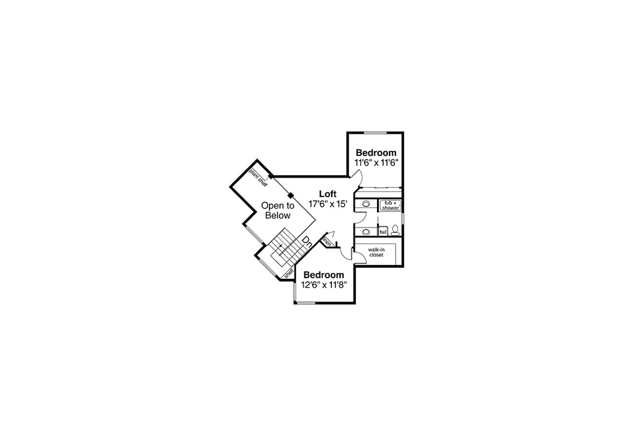 Mediterranean House Plan - St. Petersburg 11-071 - Optional Floor Plan 