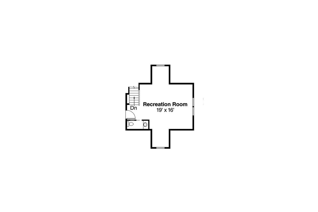 Secondary Image - Craftsman House Plan - Heartsong 10-470 - 2nd Floor Plan 