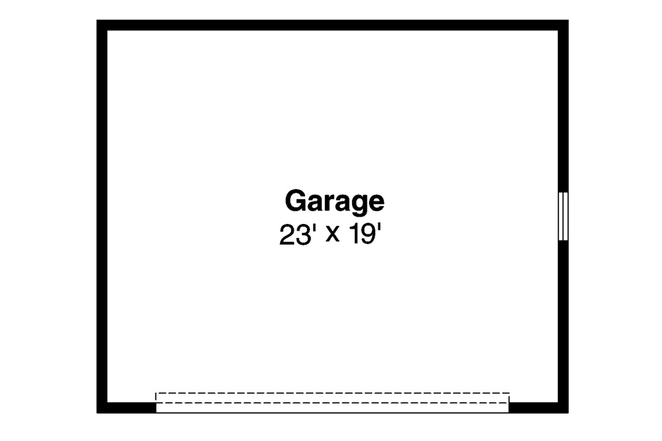 Country House Plan - Garage 20-010 - 1st Floor Plan 