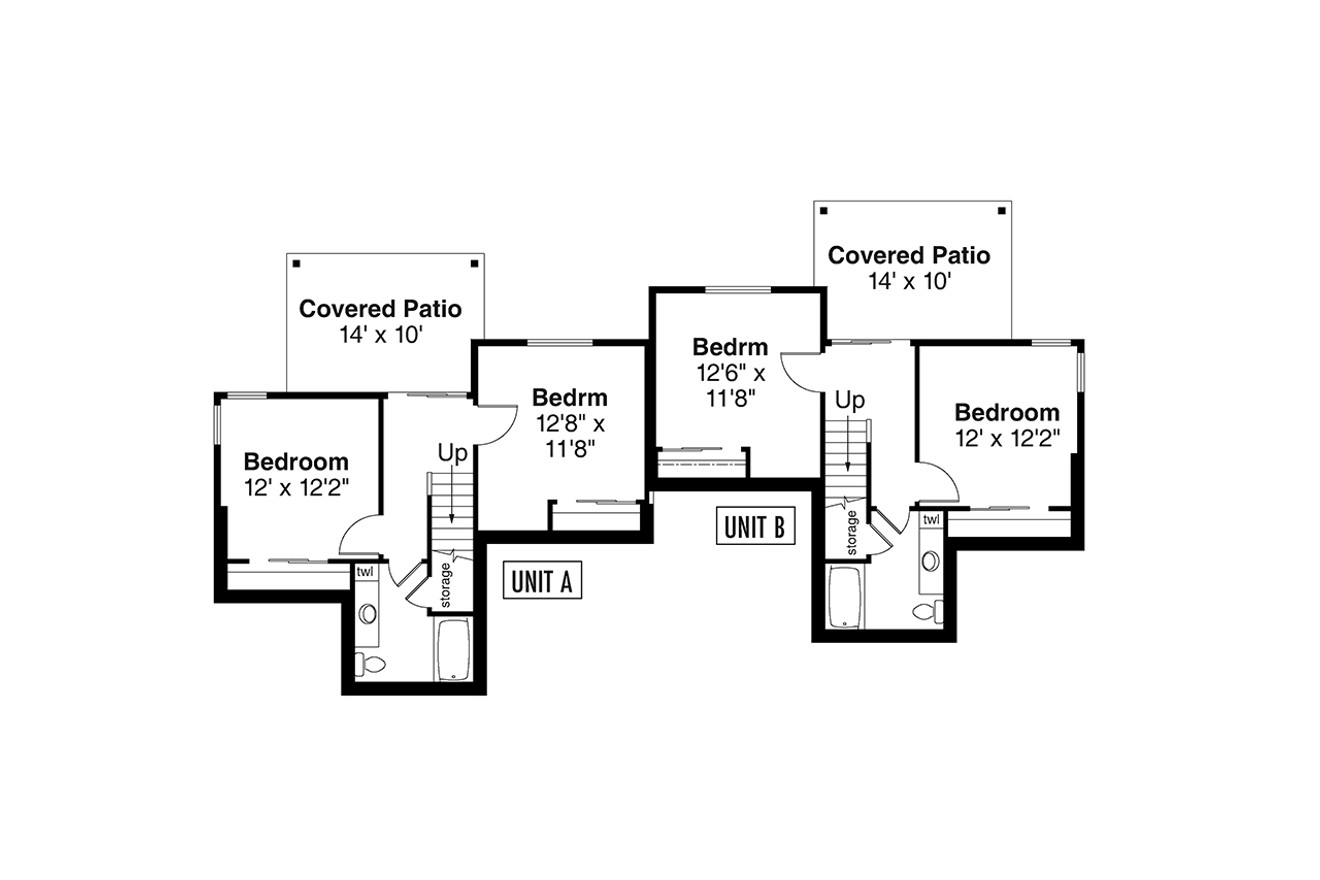 Contemporary House Plan - Whittier 60-069 - Basement Floor Plan 
