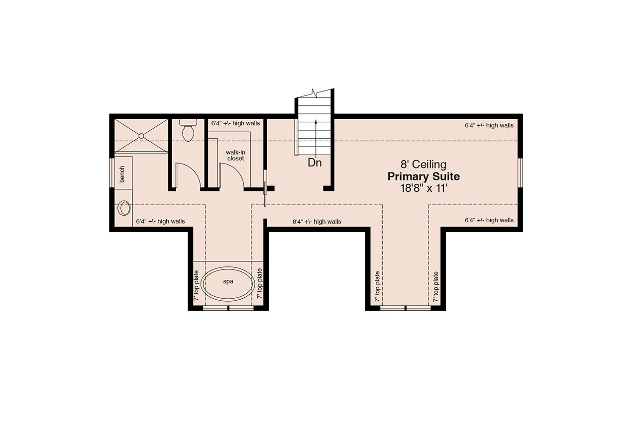 Country House Plan - Laurel Ridge 31-463 - 2nd Floor Plan 
