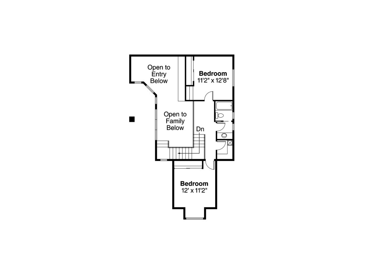 Secondary Image - Mediterranean House Plan - Coronado 11-029 - 2nd Floor Plan 