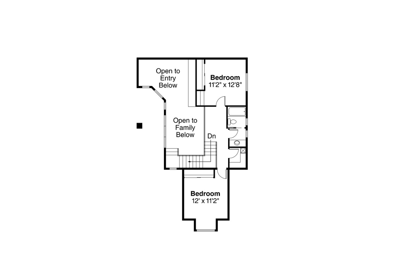 Secondary Image - Mediterranean House Plan - Coronado 11-029 - 2nd Floor Plan 