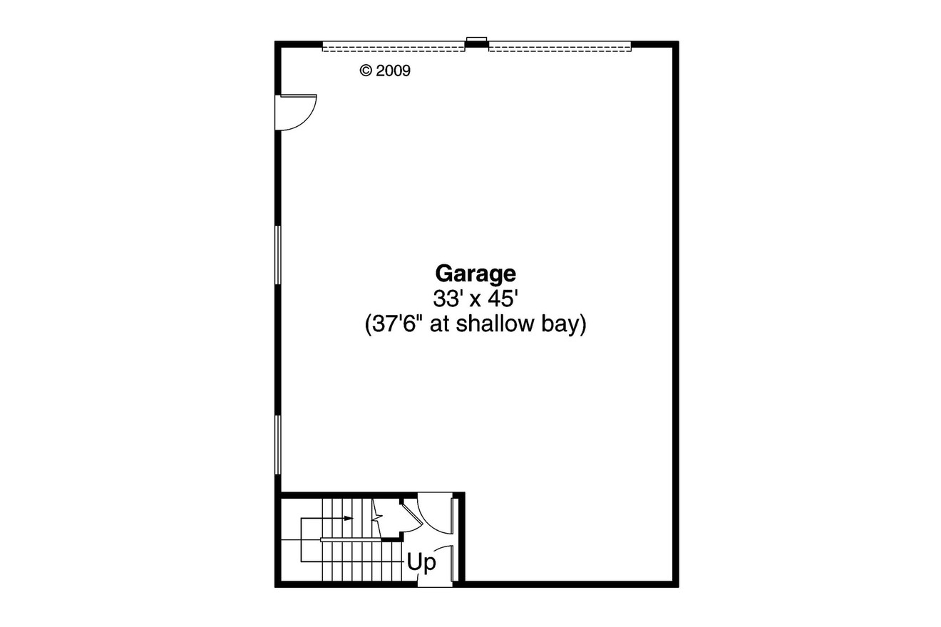 Craftsman House Plan - 20-046 - 1st Floor Plan 