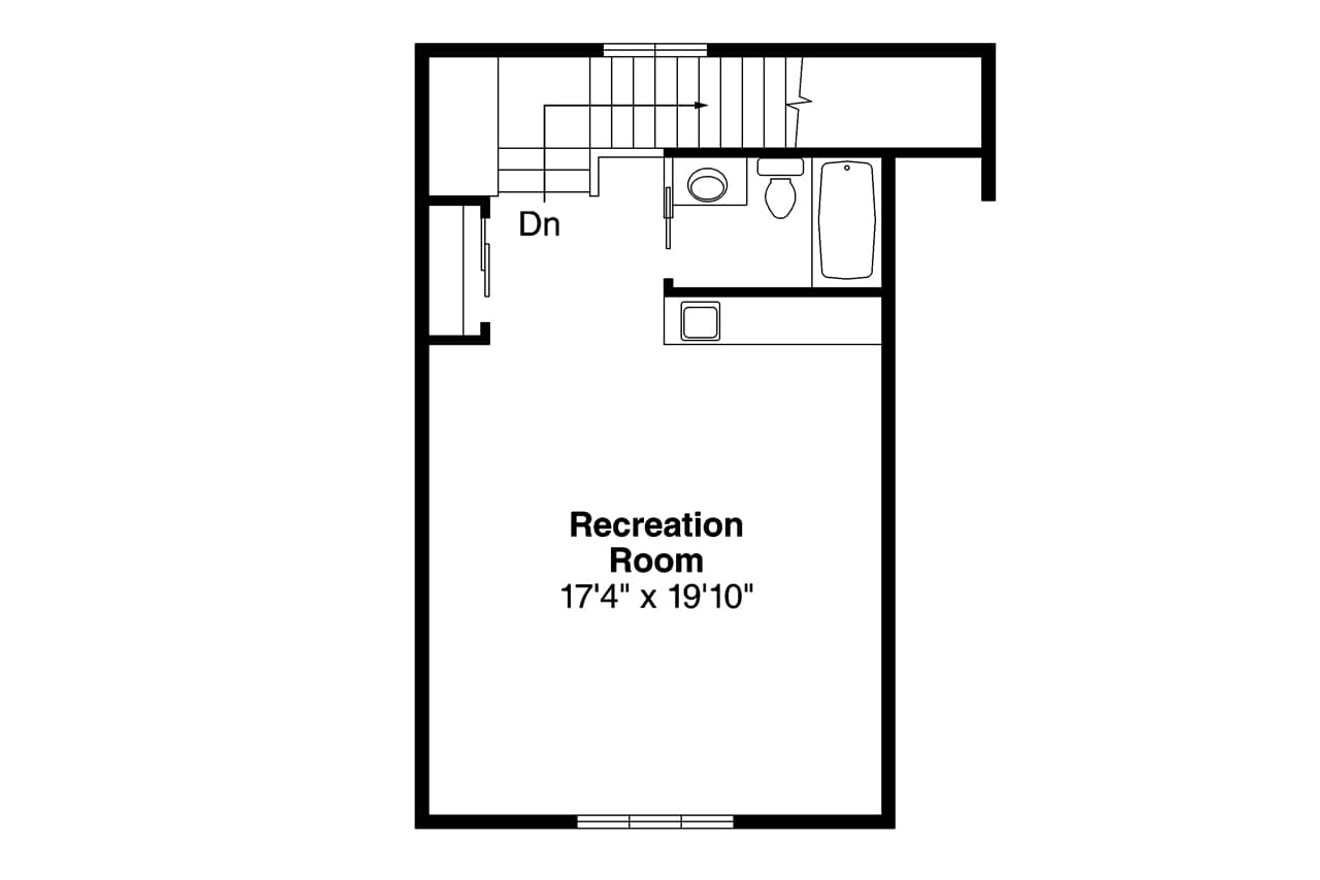 Secondary Image - Country House Plan - 20-147 - 2nd Floor Plan 