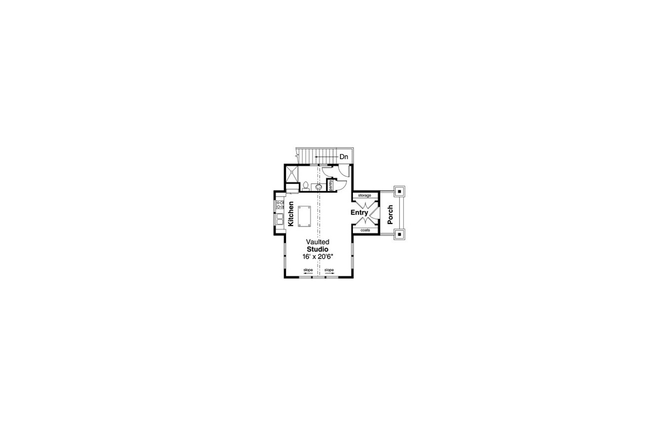 Craftsman House Plan - Meriweather 30-502 - 2nd Floor Plan 