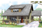 2 Story Bungalow House Plan: Blue River 