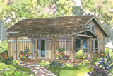 Simple Charm in this Bungalow Cottage Plan 