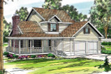 Compact Country-Style Bristol House Plan Great for Young Families 