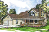 Country Corbin House Plan Extends a Warm Welcome 