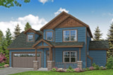 Cozy Country House Plan Kokanee has 4 Bedrooms 