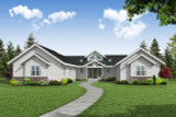 Single Level Umatilla House Plan Offers Unique Floor Plan 