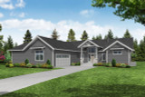 Cozy Craftsman House Plan Wasilla Ideal for Corner Lot 